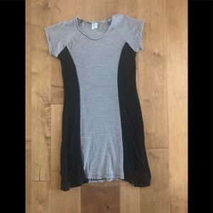 OhConcept Collection black & white striped dress